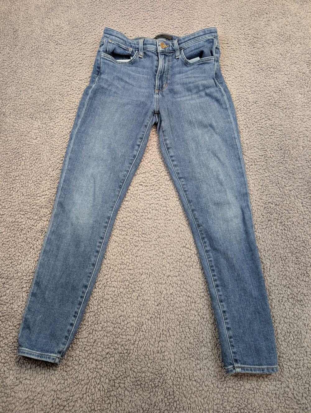 Joe's Jeans Women's Size 26 Medium Wash Mid Rise Skinny Crop (1130)